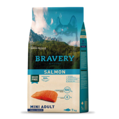 Bravery Mini Adult Dog Salmon