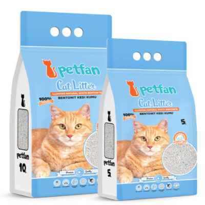 Petfan Sabão Marselha areia aglomerante em bentonite natural para gatos.