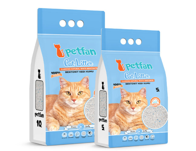 Petfan Sabão Marselha Petfan Sabão Marselha areia aglomerante em bentonite natural para gatos.